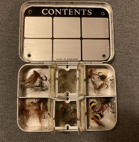 wheatley silmalloy metal fly box|Wheatley Silmalloy Metal Small 6 Compartment Fly .